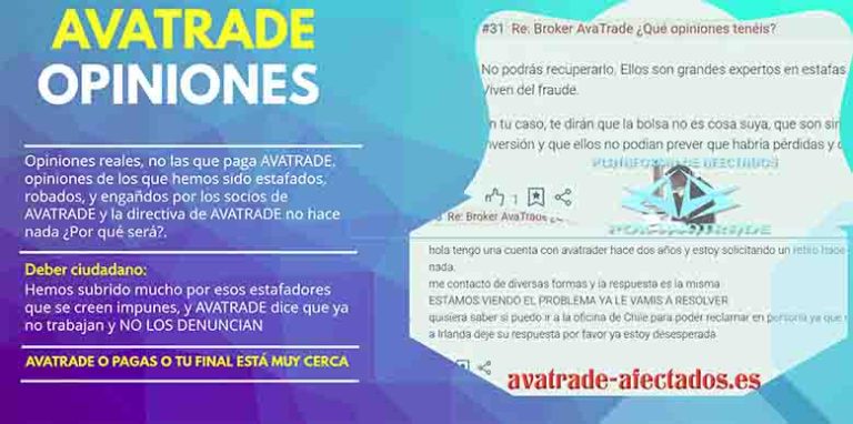 AVATRADE OPINIONES