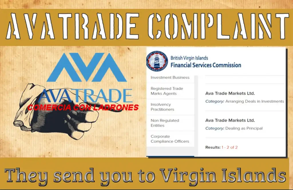 AVATRADE COMPLAINT