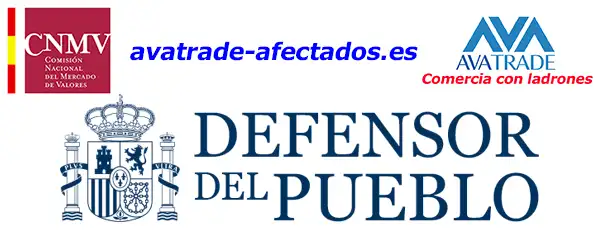 CNMV, AvaTrade y Defensor Pueblo