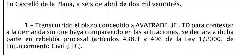 ¿AvaTrade CNMV corrupción?