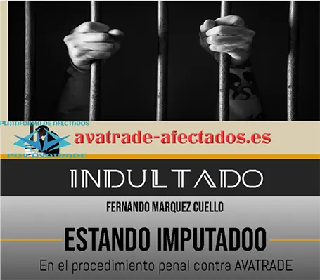 ESTAFADOR AVATRADE INDULTADO